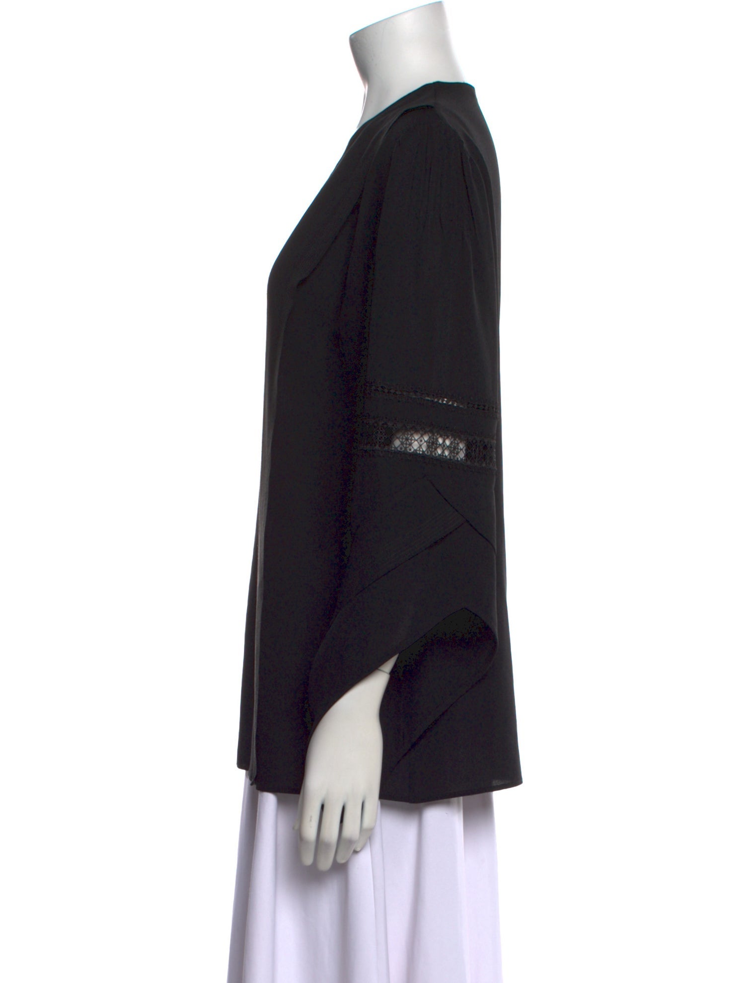 Derek Lam Silk V-Neck Blouse